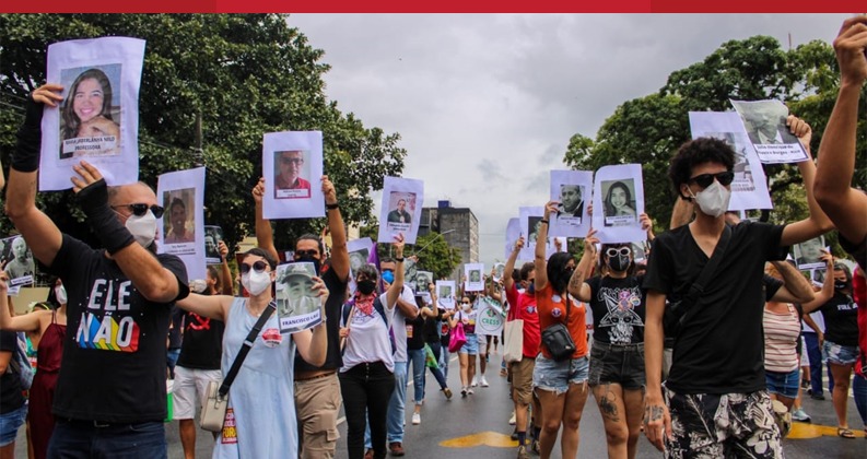 3J Manifestação Fora Bolsonaro