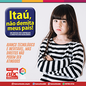 ITAÚ NÃO DEMITA