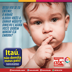 ITAÚ NÃO DEMITA
