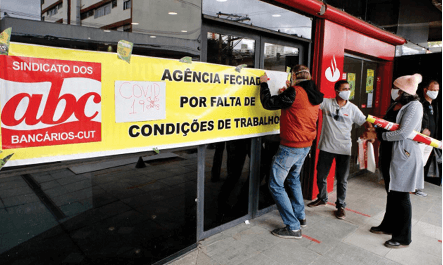 covid 19 bancos
