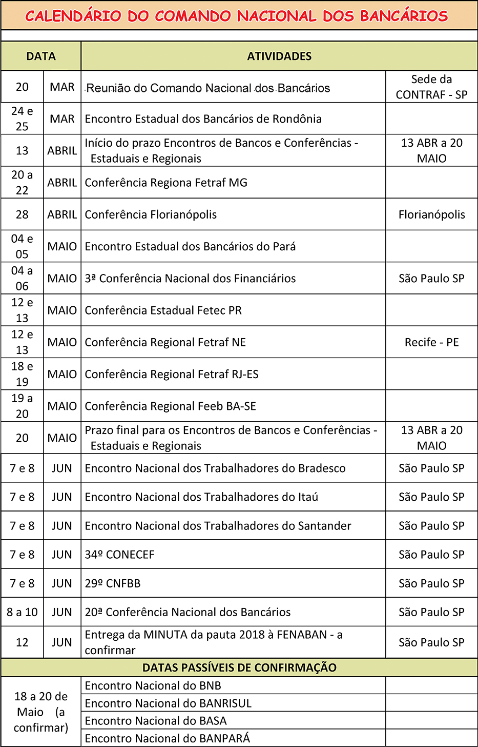 calendario