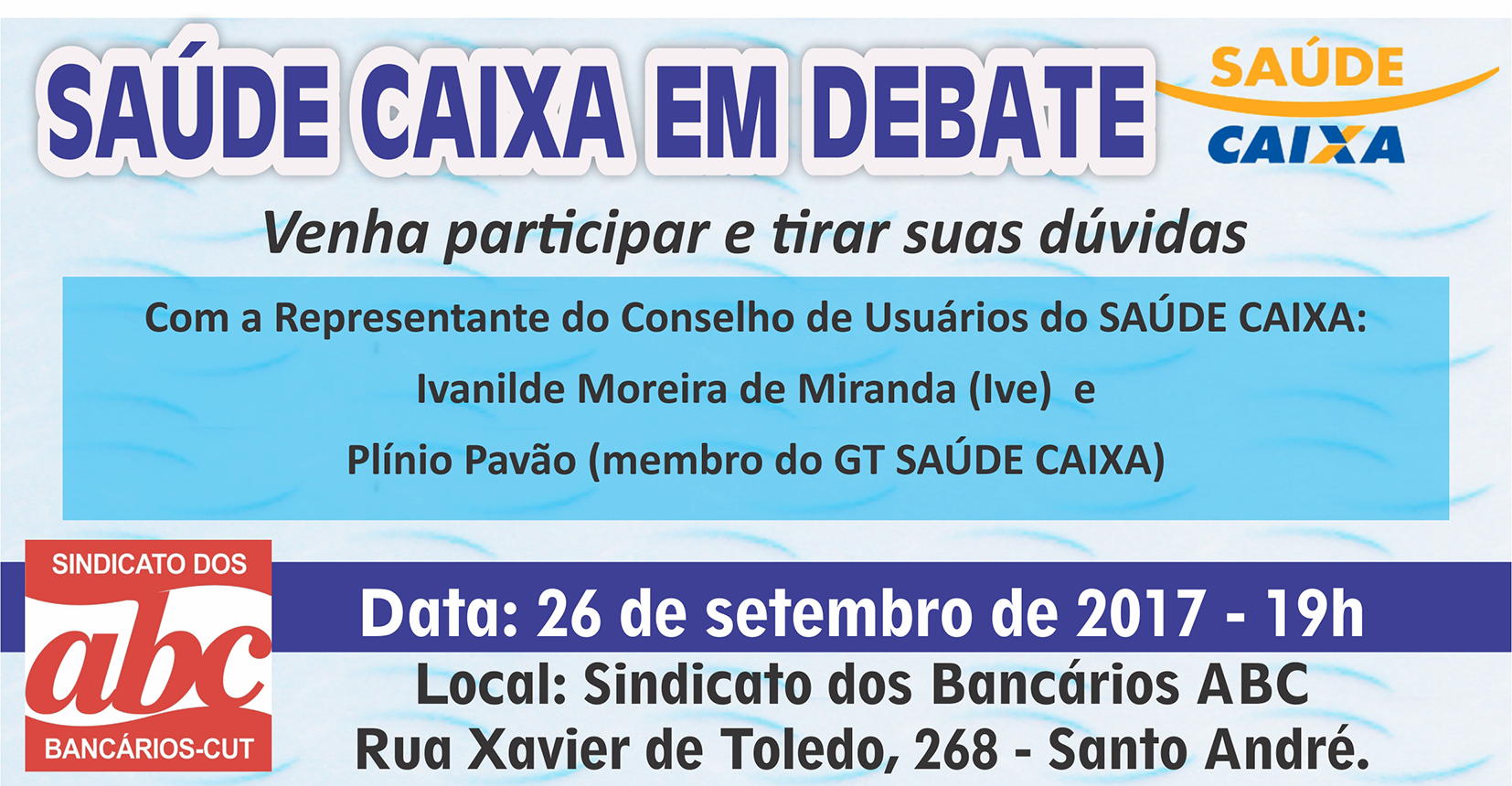 convite saude caixa